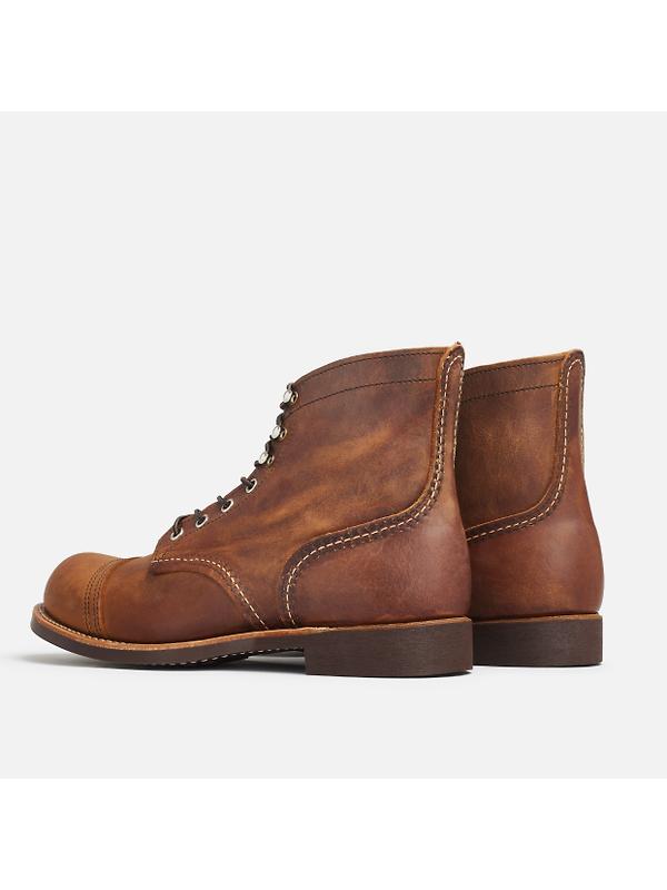 Red Wing Iron Ranger 6" Boot Rough & Tough Leather - Copper - Style 8085 Image 7