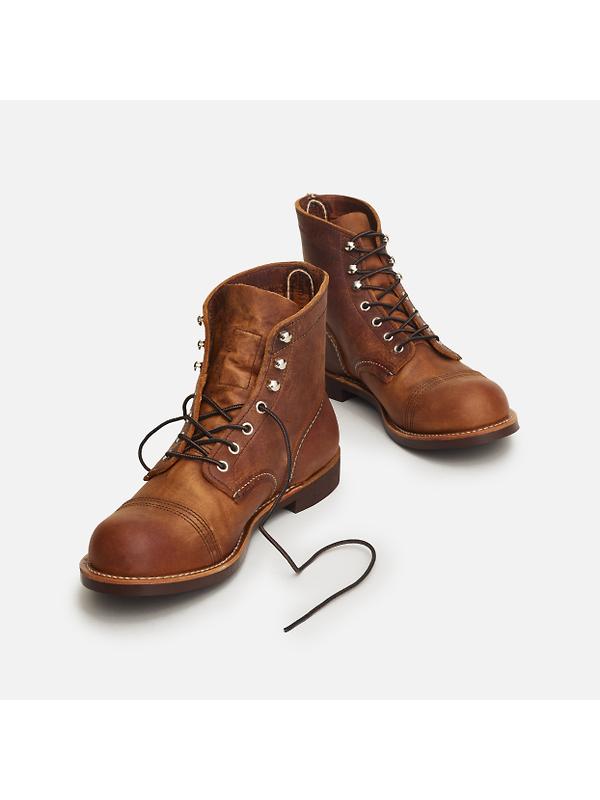 Red Wing Iron Ranger 6" Boot Rough & Tough Leather - Copper - Style 8085 Image 5