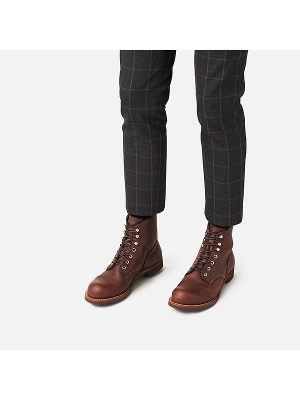 Red Wing Iron Ranger 6" Boot Harness Leather - Amber - Style 8111 Image 3