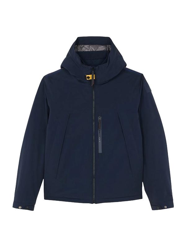 Parajumpers Men's Nivek Padded Hooded Jacket - Blue Navy Image 1