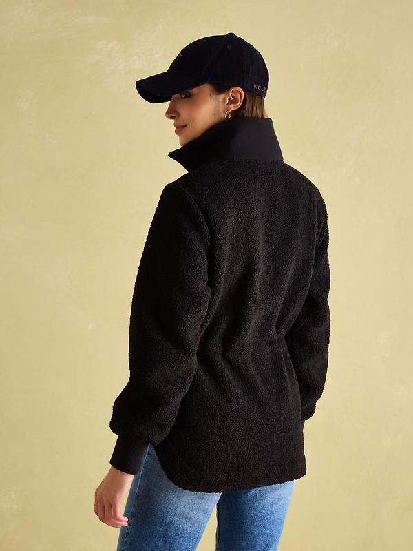 Joules Women's Thurleston Quarter Zip Fleece - Black Image 14