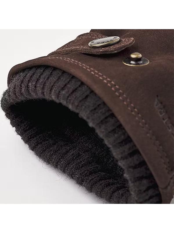 Hestra Bergvik Suede Leather Gloves - Espresso Image 6