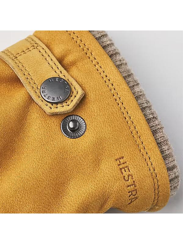 Hestra Bergvik Suede Leather Gloves - Tan Image 4
