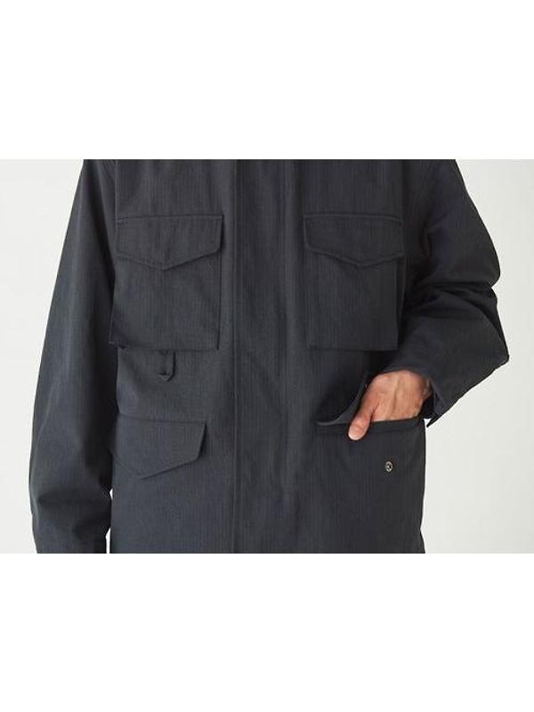 Snow Peak Takibi Ripstop Field Jacket - Black Image 9
