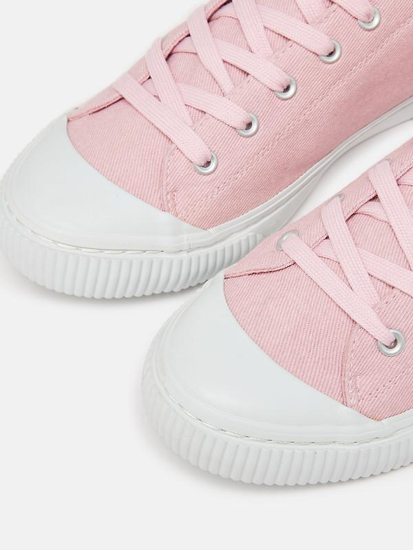 Joules Women's Coast Canvas Pumps - Pink Image 6