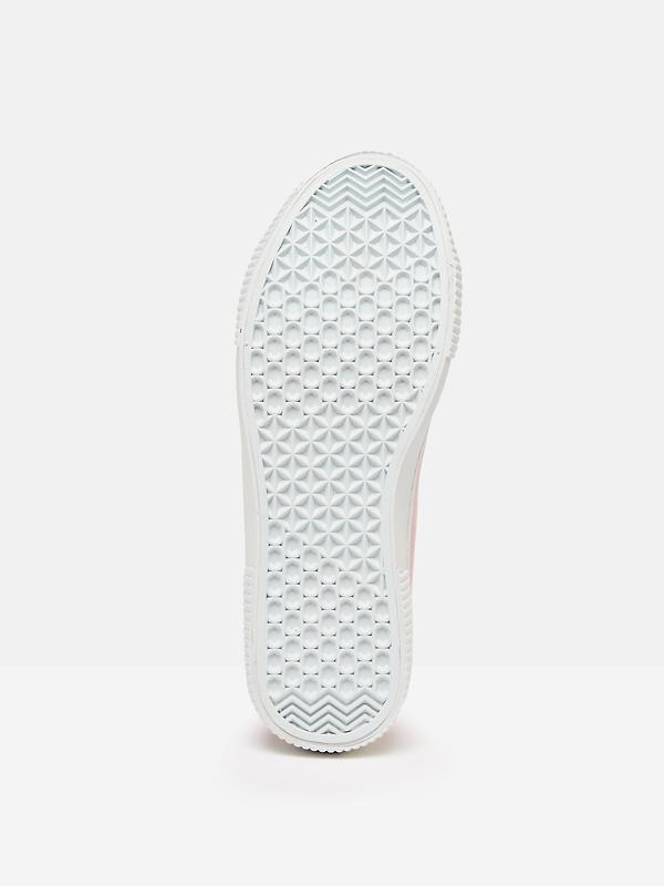 Joules Women's Coast Canvas Pumps - Pink Image 4