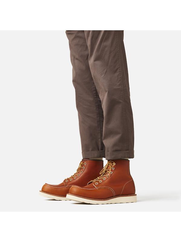 Red Wing Classic Moc Toe 6" Boots - Oro Legacy Leather - Style 875 Image 5
