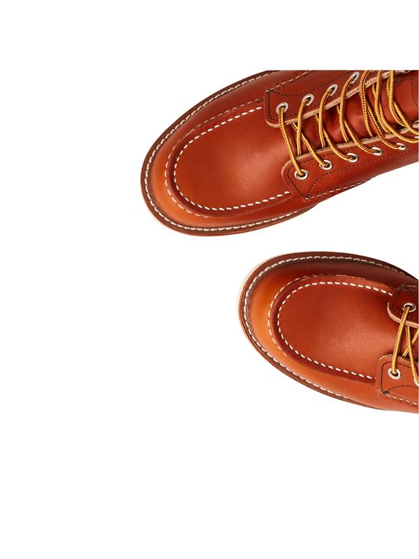 Red Wing Classic Moc Toe 6" Boots - Oro Legacy Leather - Style 875 Image 4
