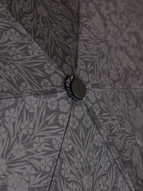 Joules Rayne Floral Printed Umbrella - Black Image 3