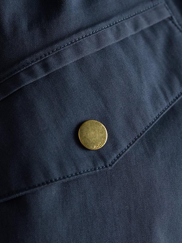 Joules Women's Portwell Waterproof Raincoat - Navy Blue Image 8