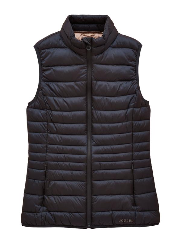 Joules Women's Kenley Showerproof Padded Gilet - Navy Image 1