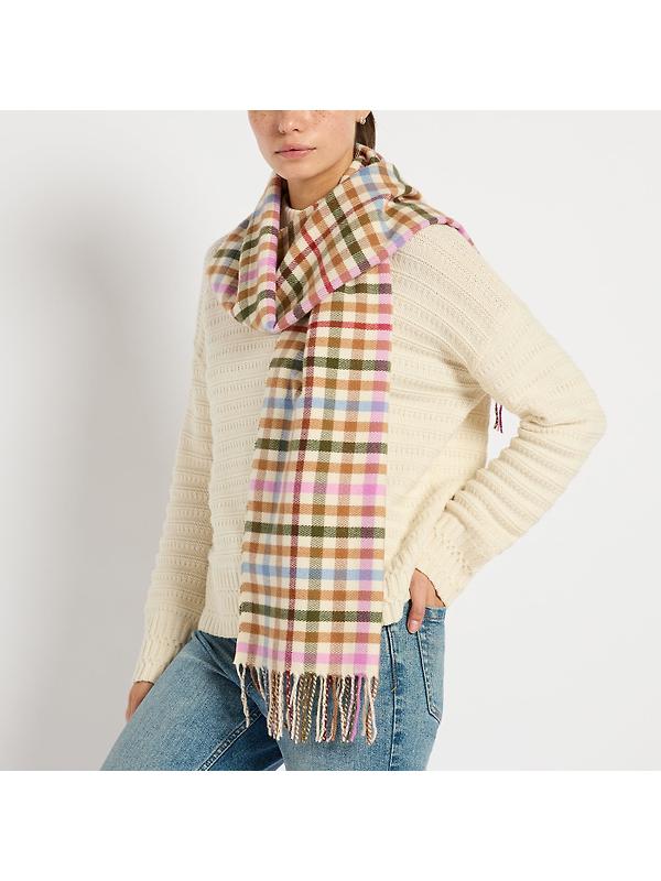 Joules Women's Langtree Scarf - Multi Neutral Image 3