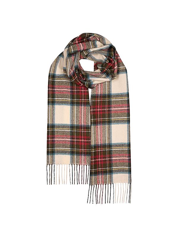 Gloverall Unisex Oversized Lambswool Scarf - Dress Stewart Weathered Product Image