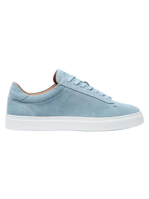 Oliver Sweeney Men's Almada Suede Trainers - Blue Image 1