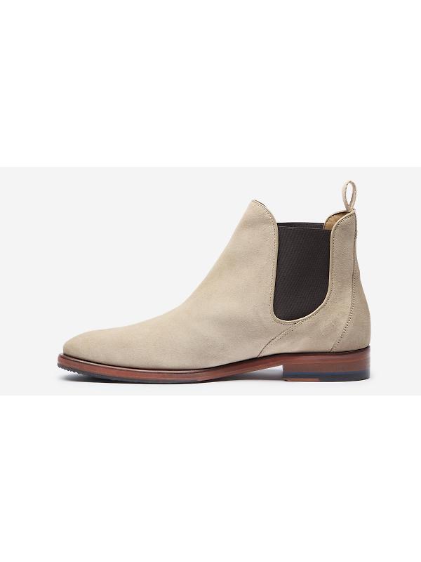 Oliver Sweeney Men's Andante Calf Suede Chelsea Boots - Sand Image 5