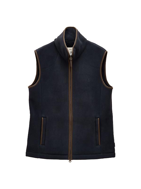 Joules Men's Heritage Fleece Gilet - Navy Image 1