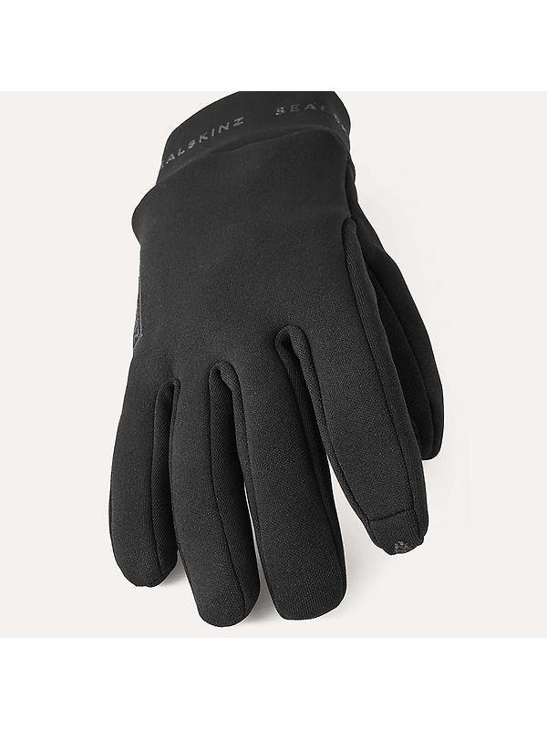 Sealskinz Acle Water Repellent Nanosealz Fleece Gloves - Black Image 3