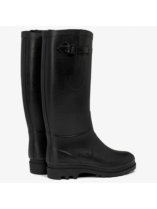 Aigle Women's Aiglentine F2NL Fur-Lined Wellington Boots - Noir Image 3