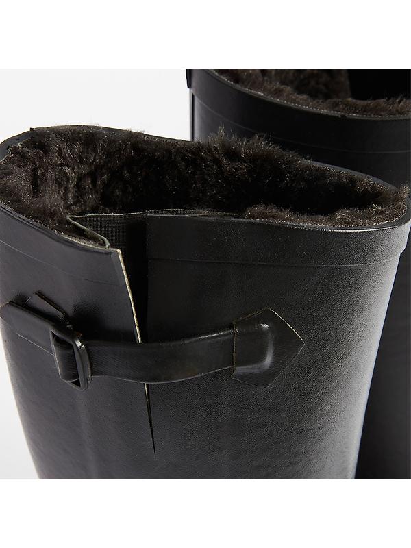 Aigle Women's Aiglentine F2NL Fur-Lined Wellington Boots - Noir Image 5