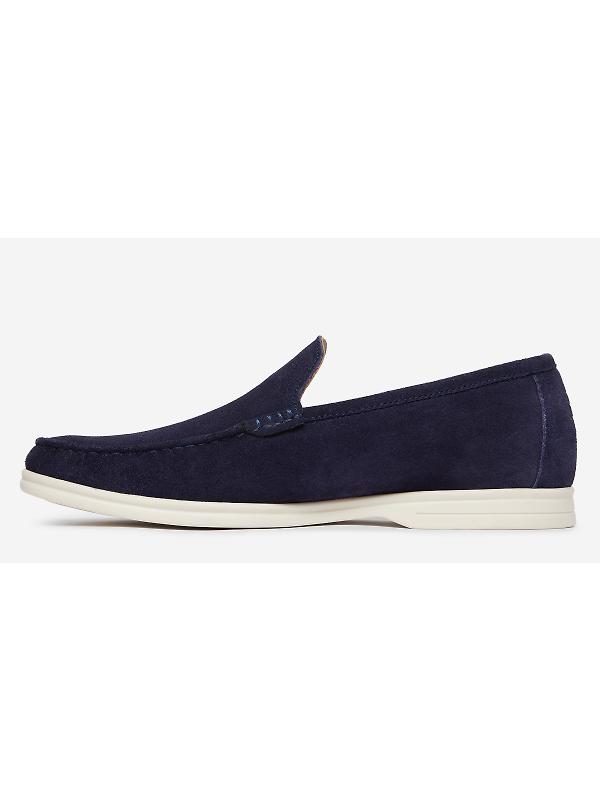 Oliver Sweeney Men's Alicante Suede Moccasin Loafer - Midnight Navy Image 5