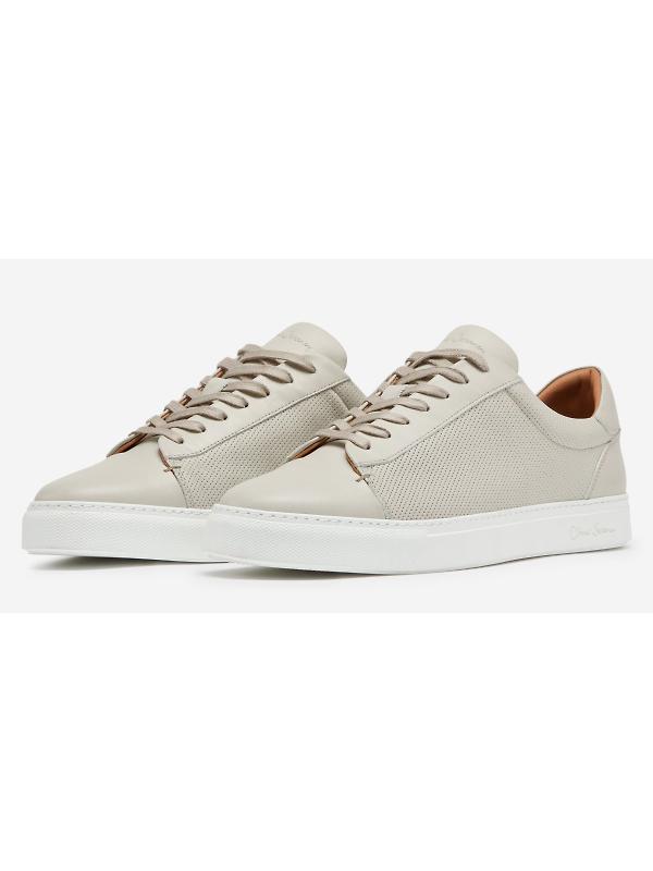 Oliver Sweeney Men's Almada Leather Trainers - Off White Image 2