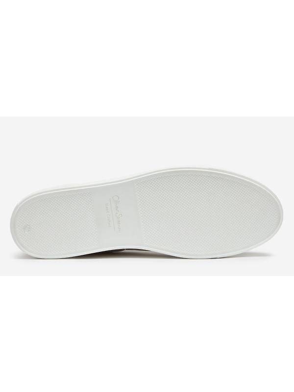 Oliver Sweeney Men's Almada Leather Trainers - Off White Image 6