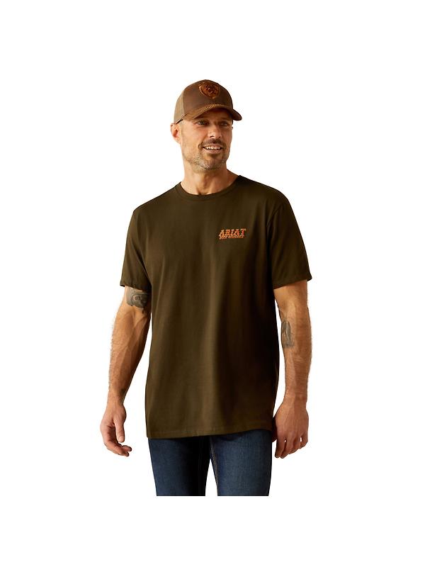 Ariat Men's Armadillo T-Shirt - Dark Olive Product Image