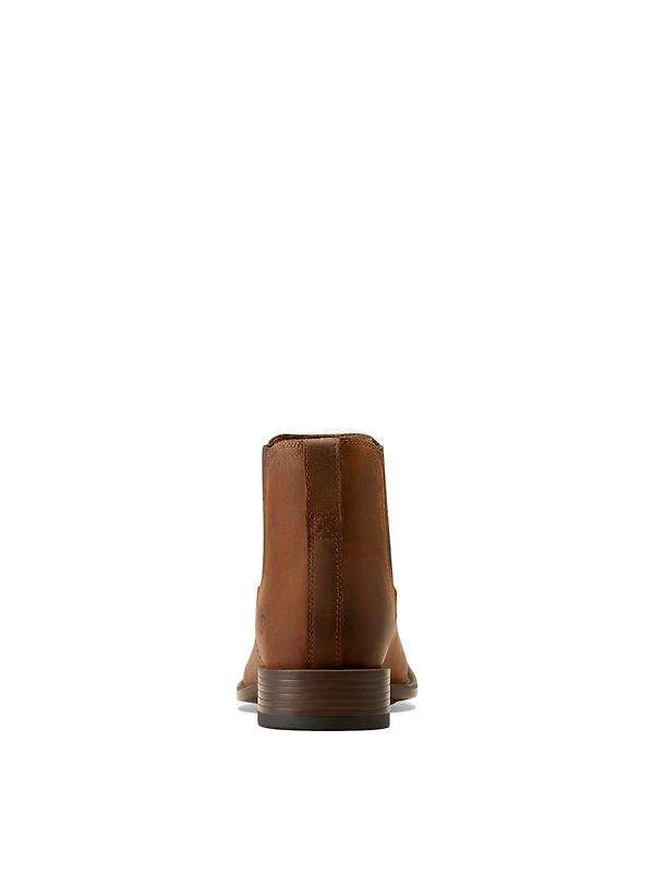 Ariat Men's Booker Ultra Square Toe Western Boots - Rough Tan Image 6