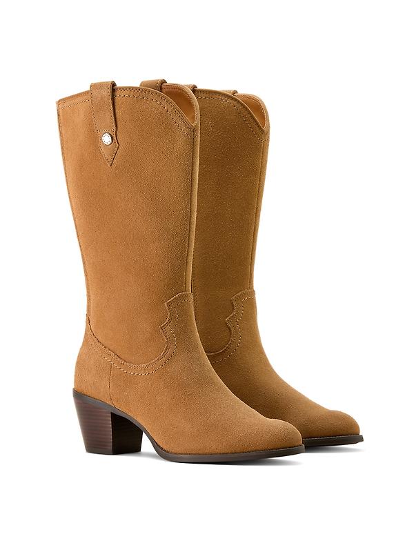 Ariat Women's Addison Boots - Carmel Suede Image 7