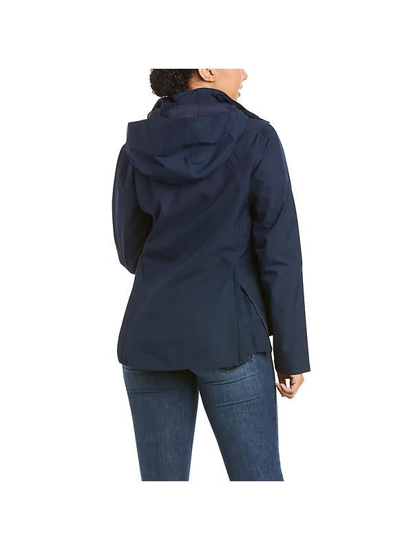 Ariat Women's Coastal Waterproof Jacket - Navy Image 2