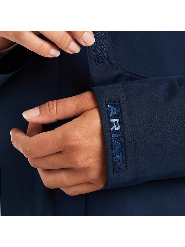 Ariat Women's Coastal Waterproof Jacket - Navy Image 4