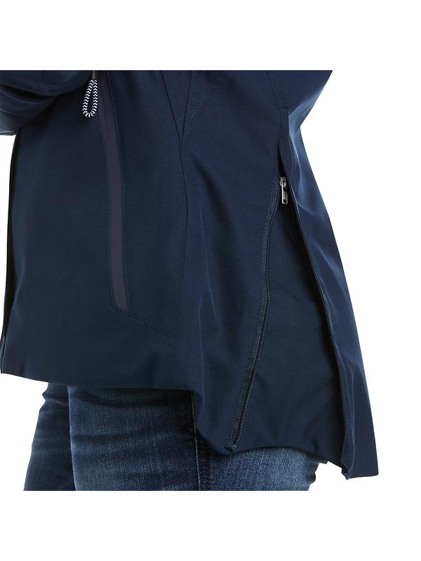 Ariat Women's Coastal Waterproof Jacket - Navy Image 5