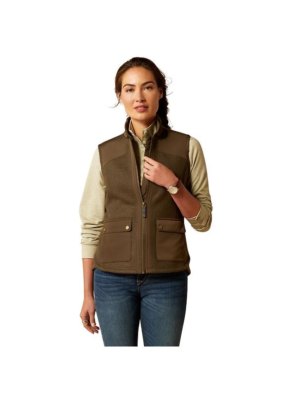 Ariat Women's Millbrae Gilet - Earth Image 1