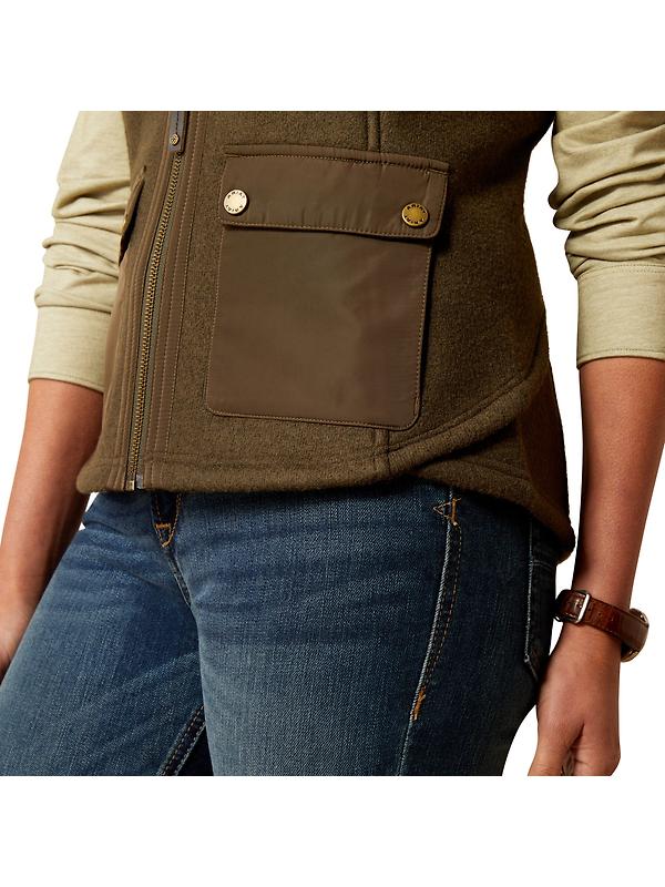 Ariat Women's Millbrae Gilet - Earth Image 4