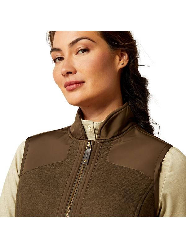 Ariat Women's Millbrae Gilet - Earth Image 5