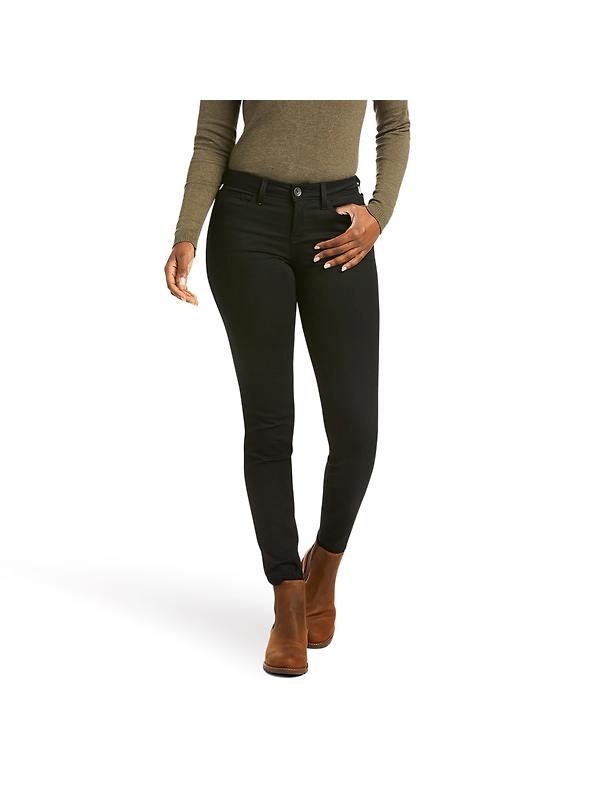 Ariat Women's Perfect Rise Forever Skinny Jeans - Rinse - Classic Black Product Image