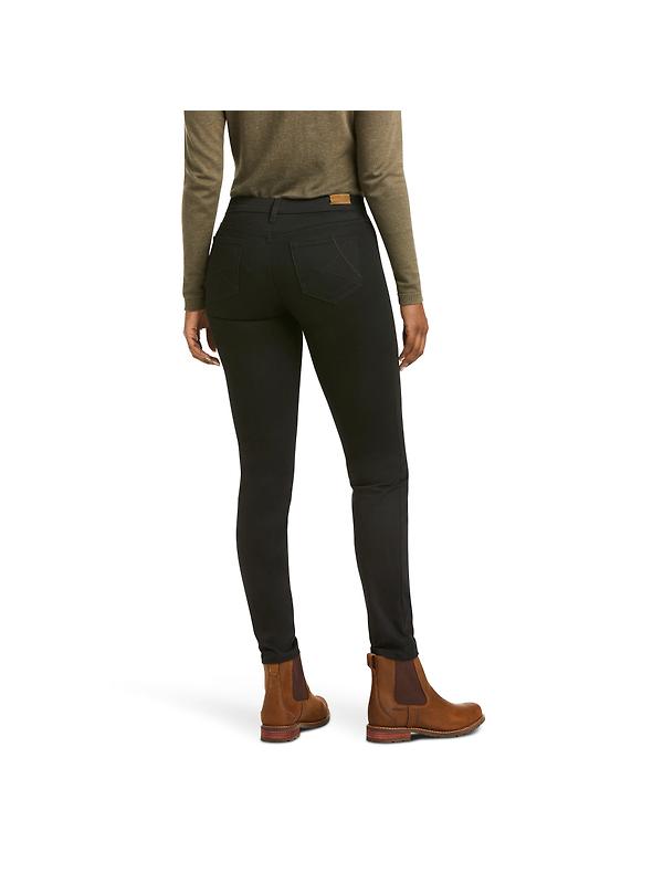 Ariat Women's Perfect Rise Forever Skinny Jeans - Rinse - Classic Black Image 2