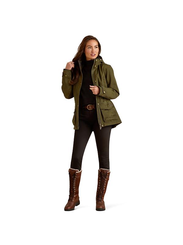 Ariat Women's Rhodium Waterproof Insulated Parka - Rosin Image 3