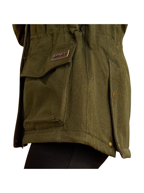 Ariat Women's Rhodium Waterproof Insulated Parka - Rosin Image 5
