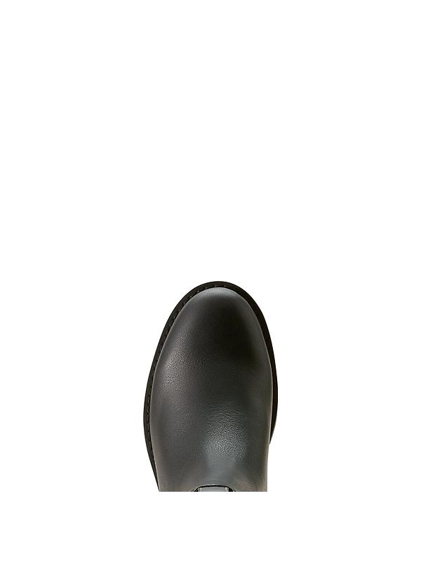 Ariat Women's Wexford Lug Mid Waterproof Chelsea Boots - Jet Black Image 4