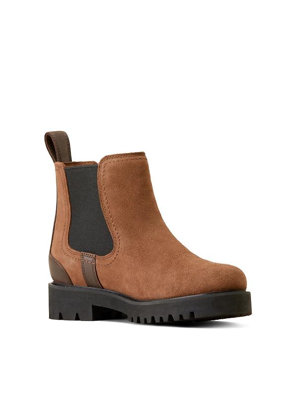 Ariat Women's Wexford Lug Waterproof Chelsea Boots - Dark Earth Product Image
