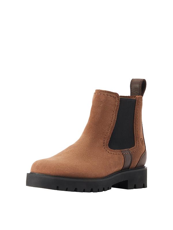 Ariat Women's Wexford Lug Waterproof Chelsea Boots - Dark Earth Image 2