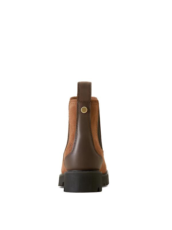 Ariat Women's Wexford Lug Waterproof Chelsea Boots - Dark Earth Image 6