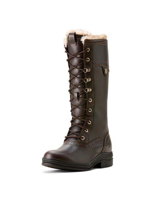 Ariat Women's Wythburn II Sherpa Waterproof Boots - Dark Mocha Image 2
