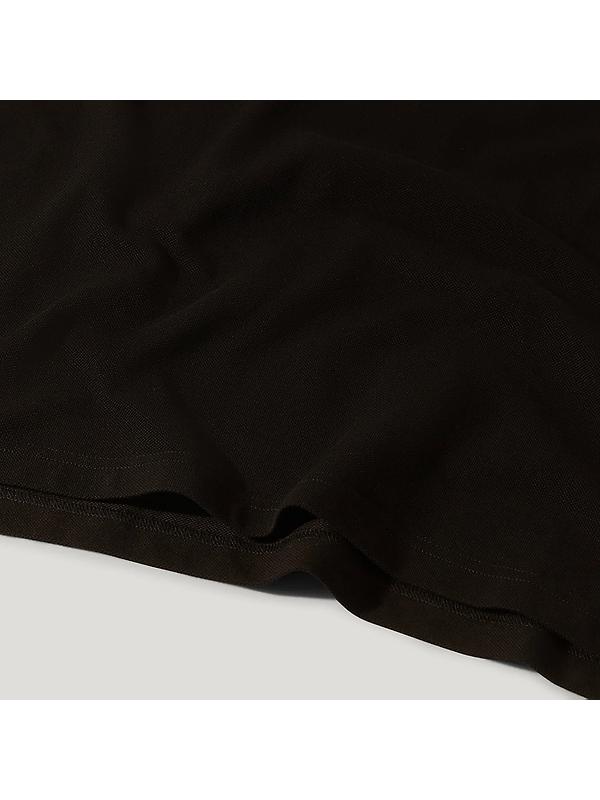 Belstaff Men's Cotton Pique Polo Shirt - Black Image 3