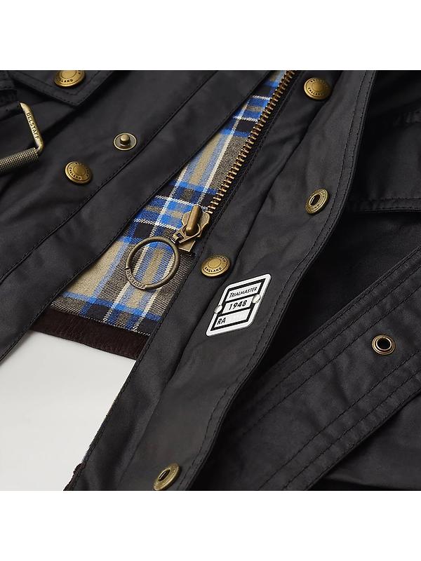 Belstaff Men's Waxed Cotton Trialmaster Jacket - Black Image 4