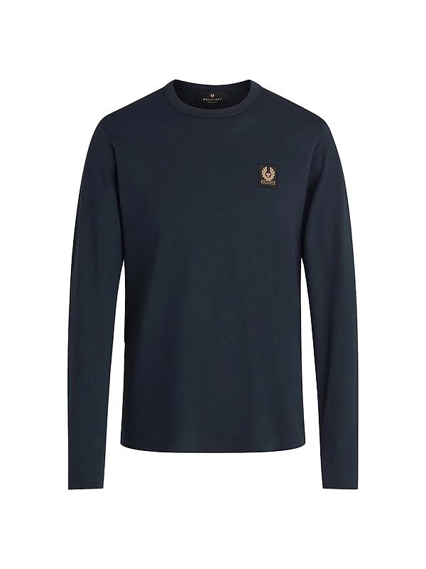 Belstaff Men's Long Sleeved T-Shirt - Dark Ink Image 1