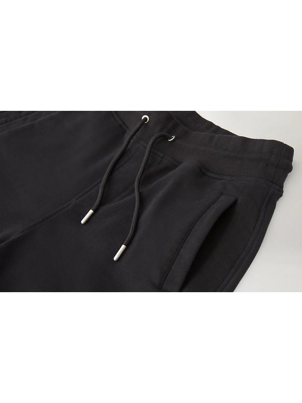 Belstaff Men's Cotton Fleece Sweatshorts - Black Image 2