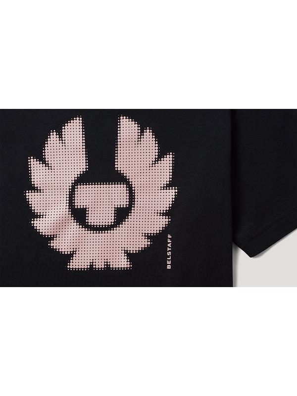 Belstaff Men's Cotton Jersey Bitmap T-Shirt - Black Image 3