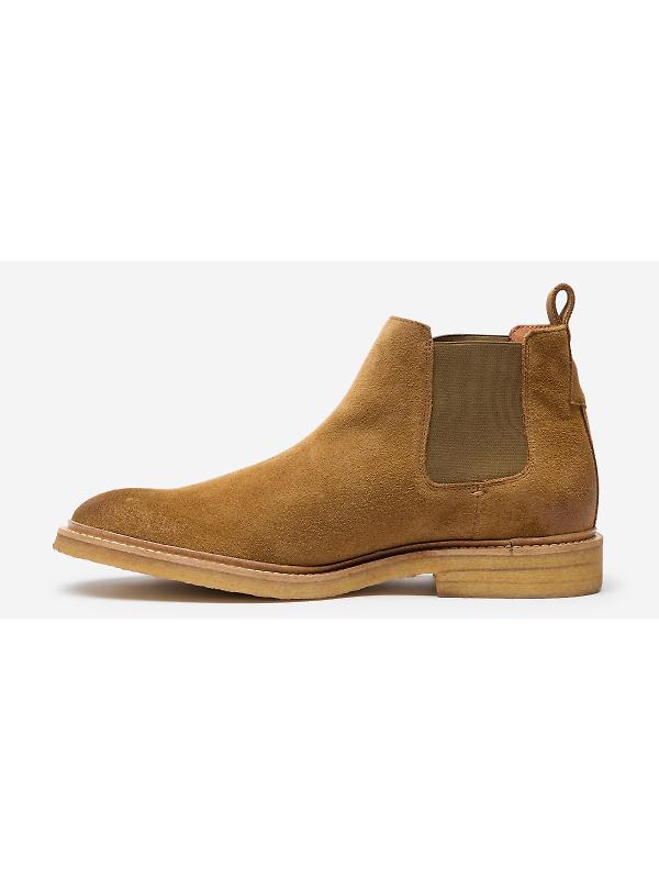 Oliver Sweeney Men's Braga Calf Suede Chelsea Boots - Caramel Image 5